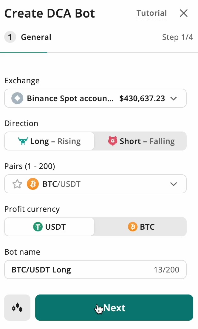 DCA-Bot (Dollar-Cost-Averaging-Bot)